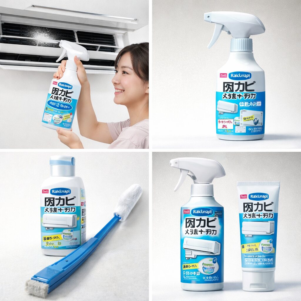 らくハピ エアコン防カビシリーズ完全ガイド｜4製品の使い分けと最強の組み合わせ