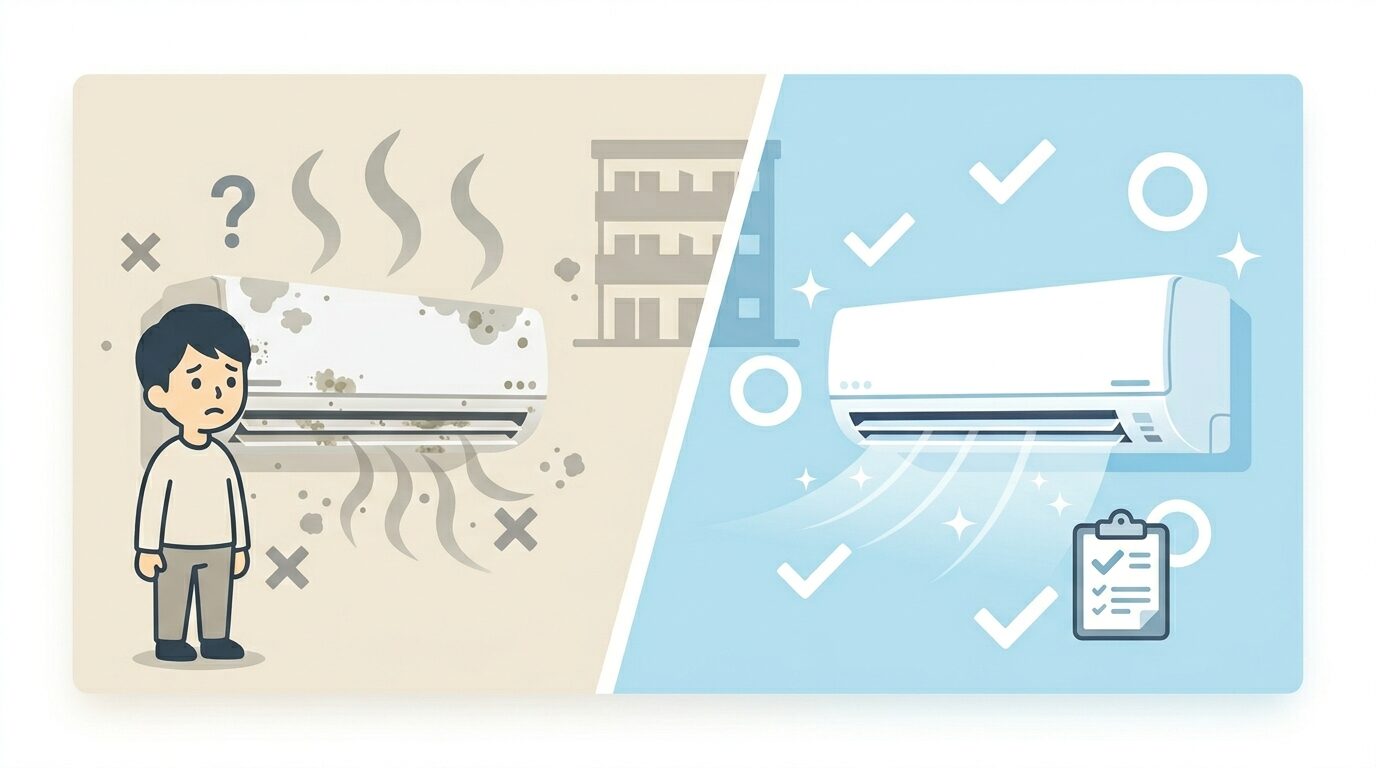 大東建託のエアコンクリーニング、費用は誰が払う？【結論から】